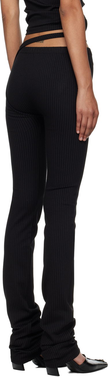 Pajkice Ottolinger Ottolinger Ada Pinstripe Leggings Črna | 102-800603-03, 2