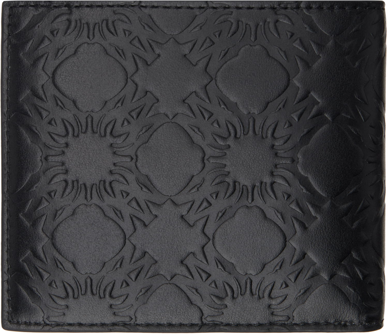 Denarnica AMIRI Quad Embossed Leather Bifold Wallet Črna | AMACBI1010, 1