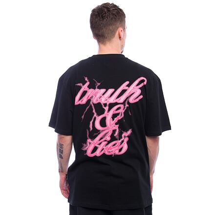 Majica Karl Kani Karl Kani Retro T&L Backprint T-Shirt Size S Črna | KK-60300333, 0