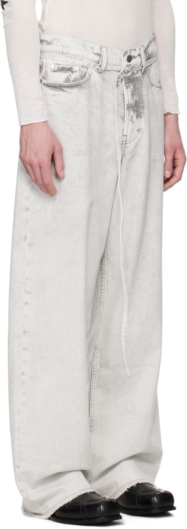 Kavbojke 032C 032c Down To Earth Wide Leg Jeans Siva | S25-URD-1063-150, 1