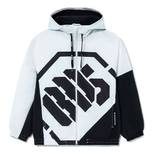 Vetrovka Li-Ning BAD FIVE Basketball Hooded Jacket Večbarvna | AFDS075-1