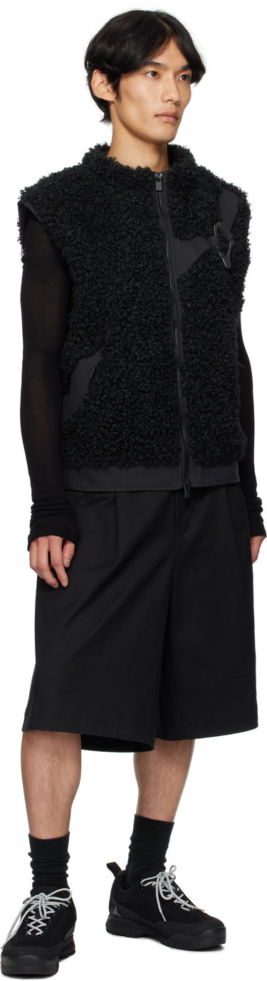 Telovnik HELIOT EMIL HELIOT EMIL Chiaroscuro Fleece Vest Črna | PREAW25_M_03_038_BLK01, 3