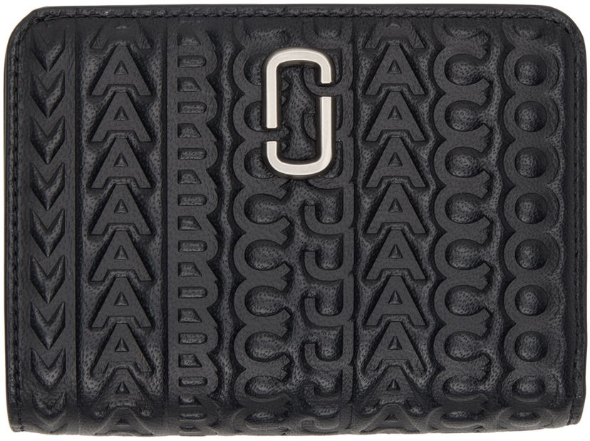 Denarnica Marc Jacobs Marc Jacobs 'The J Marc Mini Compact' Wallet Črna | 2R3SMP026S10