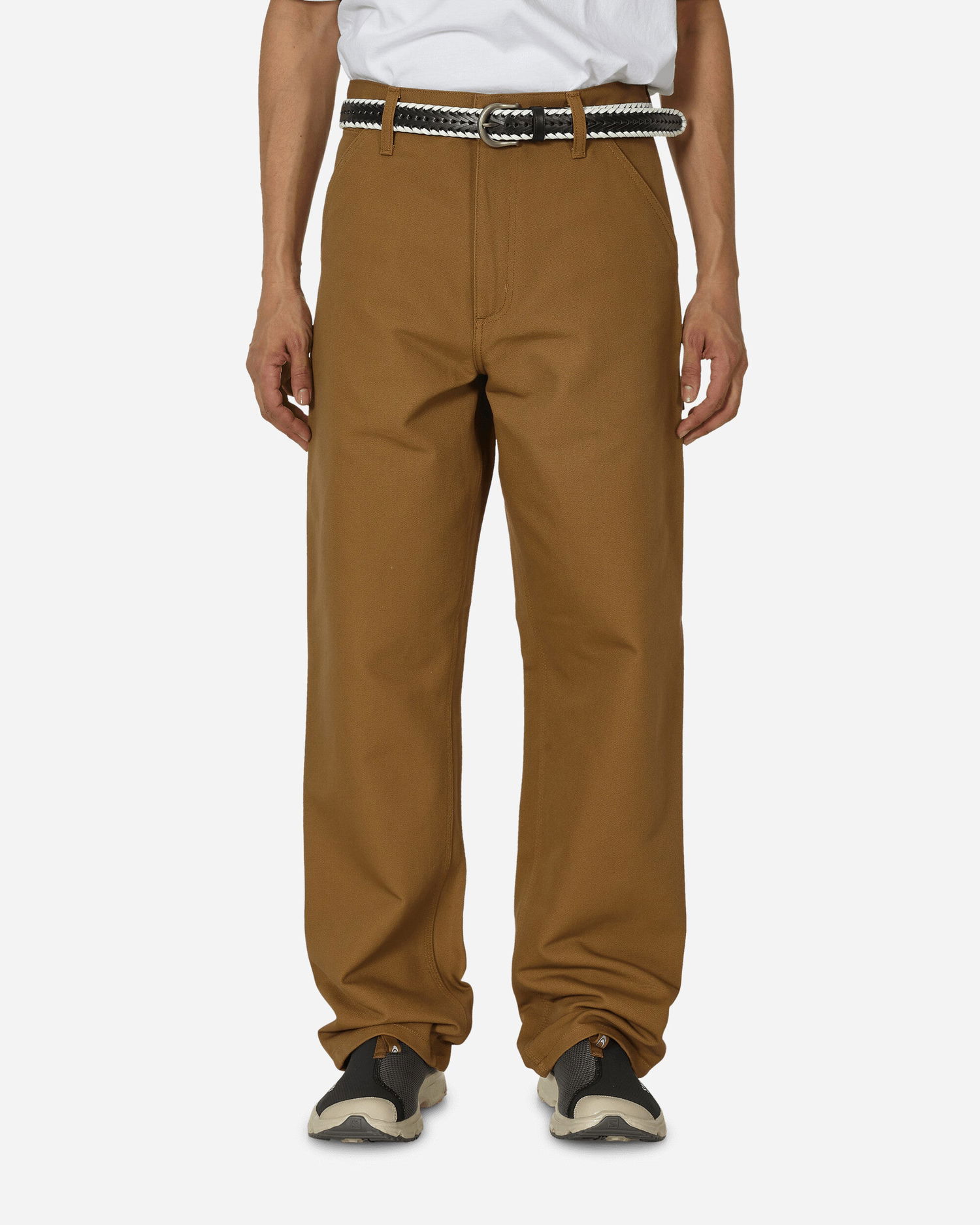 Hlače Carhartt WIP Single Knee Pants Rjava | I031497 0132, 1
