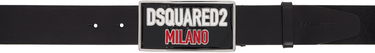 Pasovi DSQUARED2 Dsquared2 Logo Plaque Belt Črna | BEM0656-01500001-M436, 0