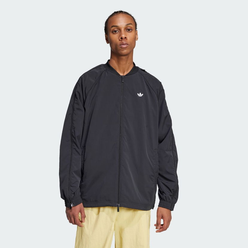 Bomber jakna adidas Performance Adilenium Season 3 Oversized SST Track Jacket Črna | JX1618