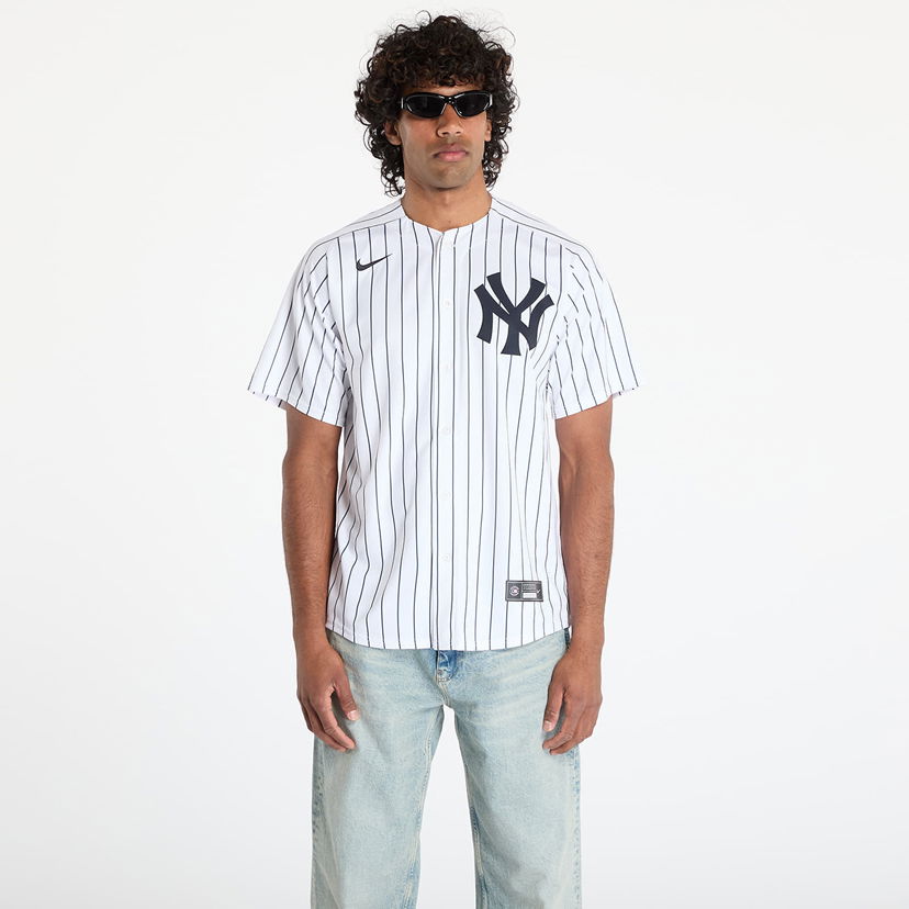 Dres Nike Nike MLB Limited Home New York Yankees Jersey Bela | LM25-NKHO-NK-1U2