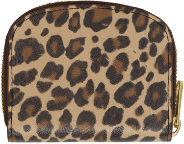 Denarnica A.P.C. Demi-Lune Mini Compact Coin Pouch Rjava | PXBUR-F63437, 1