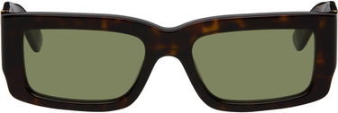 Sončna očala RETROSUPERFUTURE RETROSUPERFUTURE Notte Square Sunglasses Rjava | 7IO, 0