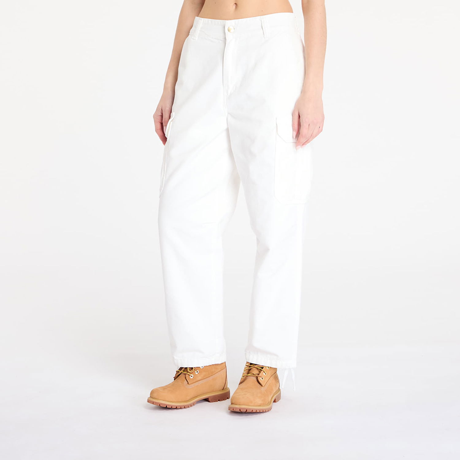 Cargo hlače Carhartt WIP Stanton Cargo Pants Bela | I033825.D606, 0