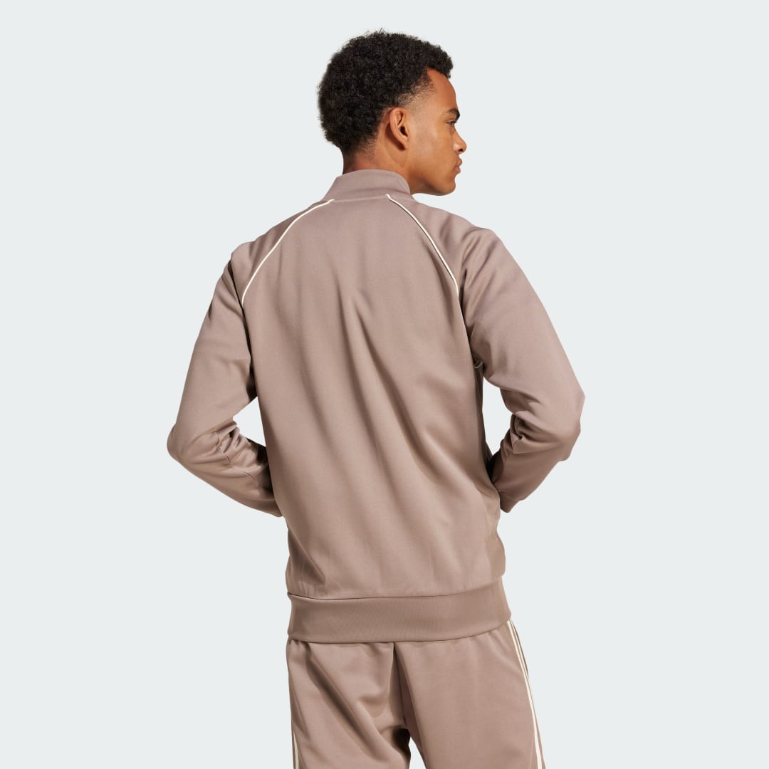 Bomber jakna adidas Performance Classics SST Track Jacket Rjava | JP2519, 1
