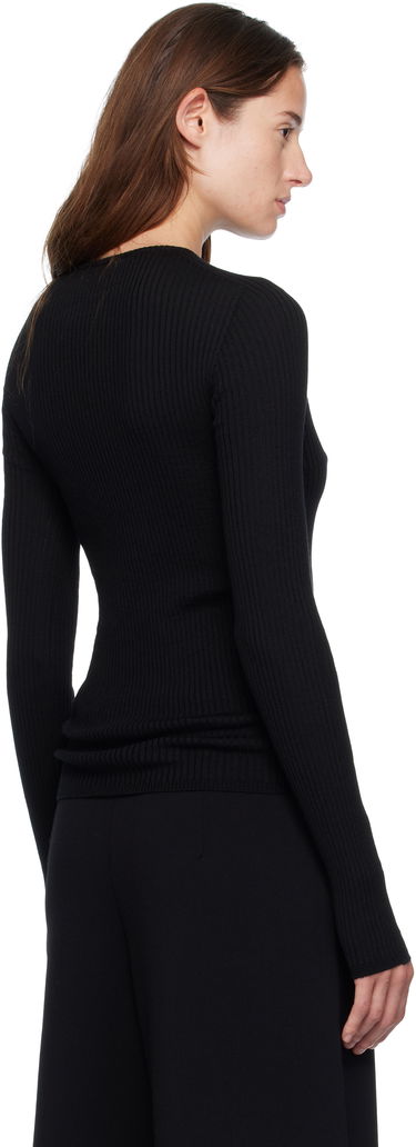 Pleteni pulover Moncler Genius x EE72 Wool Cardigan Črna | K24039B00003M1131, 2