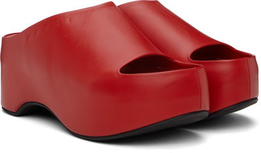 Superge in čevlji Marni Marni Platform Heeled Sandals Rdeča | SAMS021604 P3628, 3