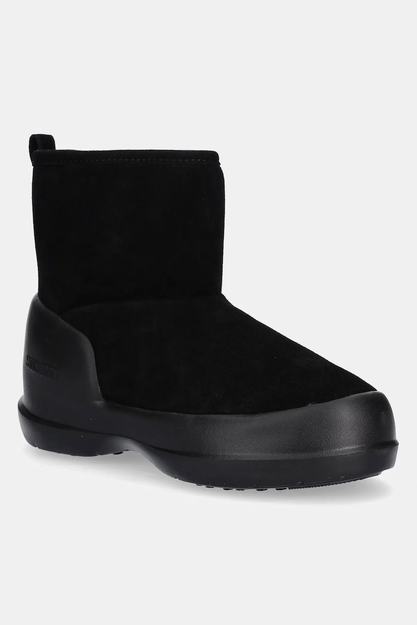 Superge in čevlji Moon Boot Suede Snow Boots MEZZALUNA MID BOOT Črna | 80D2500060.N001