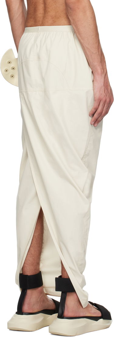 Krila Rick Owens Rick Owens Hollywood Soft Pillar Long Skirt Bež | RU01E5301 P, 2