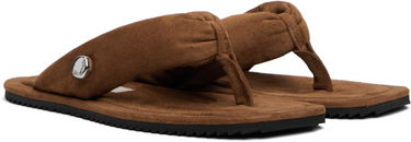 Kopalke The Attico Attico Indie Flip-Flops Rjava | 250WSH00797 LBT007AA, 3