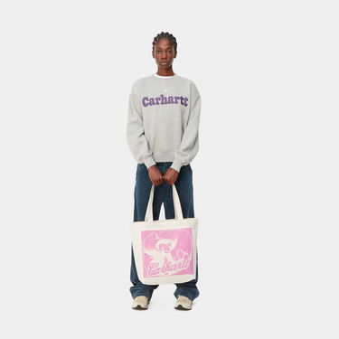 Tote bag Carhartt WIP Canvas Graphic Tote "Buddy Print/Natural" Bela | I031597_1XI_XX, 1