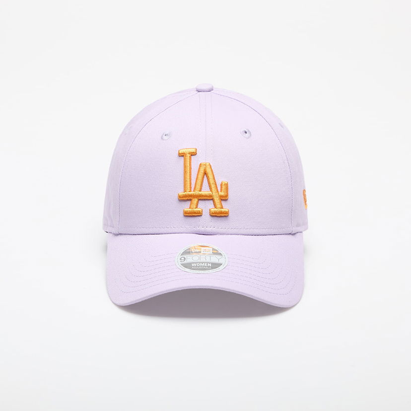 Kapa New Era MLB Los Angeles Dodgers League Essential 9FORTY Adjustable Cap Pastel Lilac/ Orange Glaze Universal Lila | 60565238