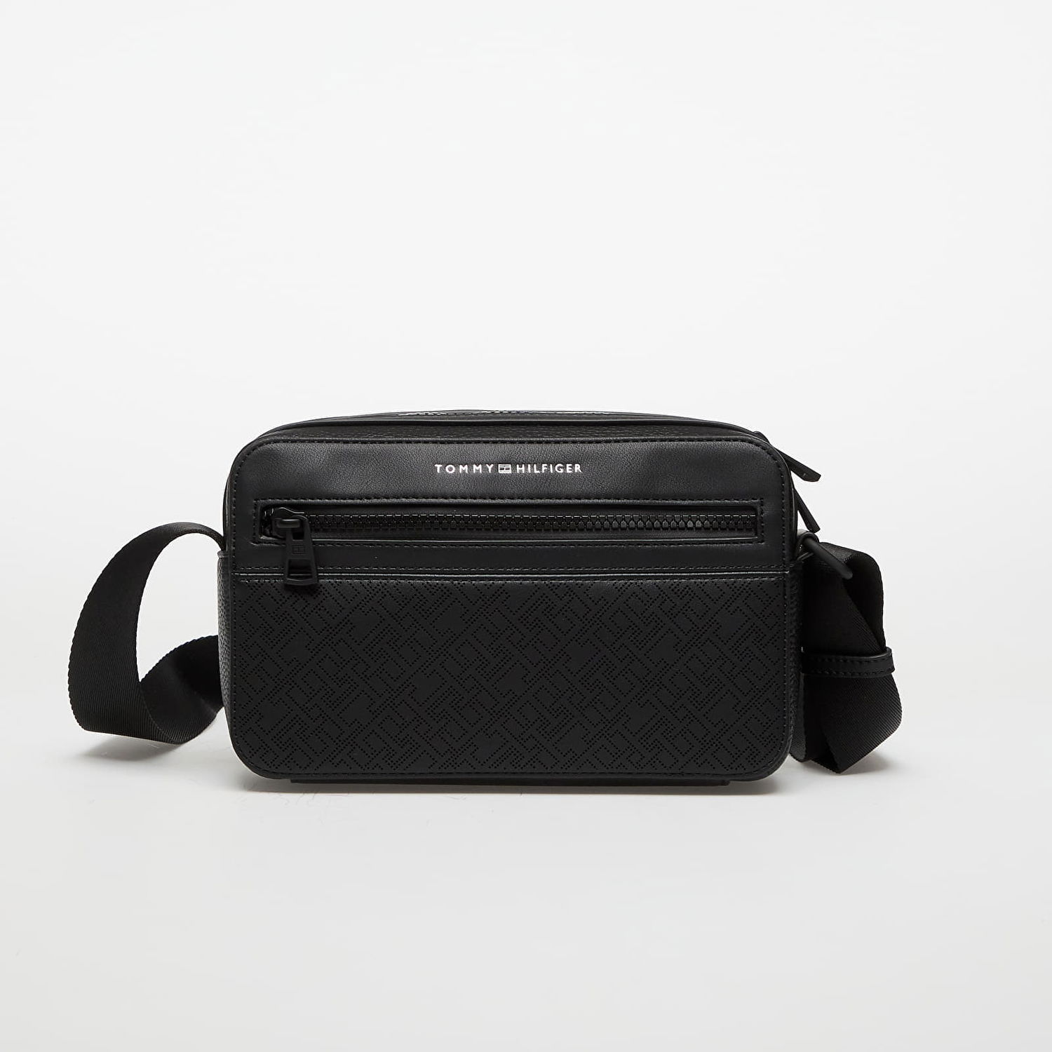 Torba za čez ramo Tommy Hilfiger Tommy Hilfiger Monogram Reporter Bag Črna | AM0AM13837 BDS, 0