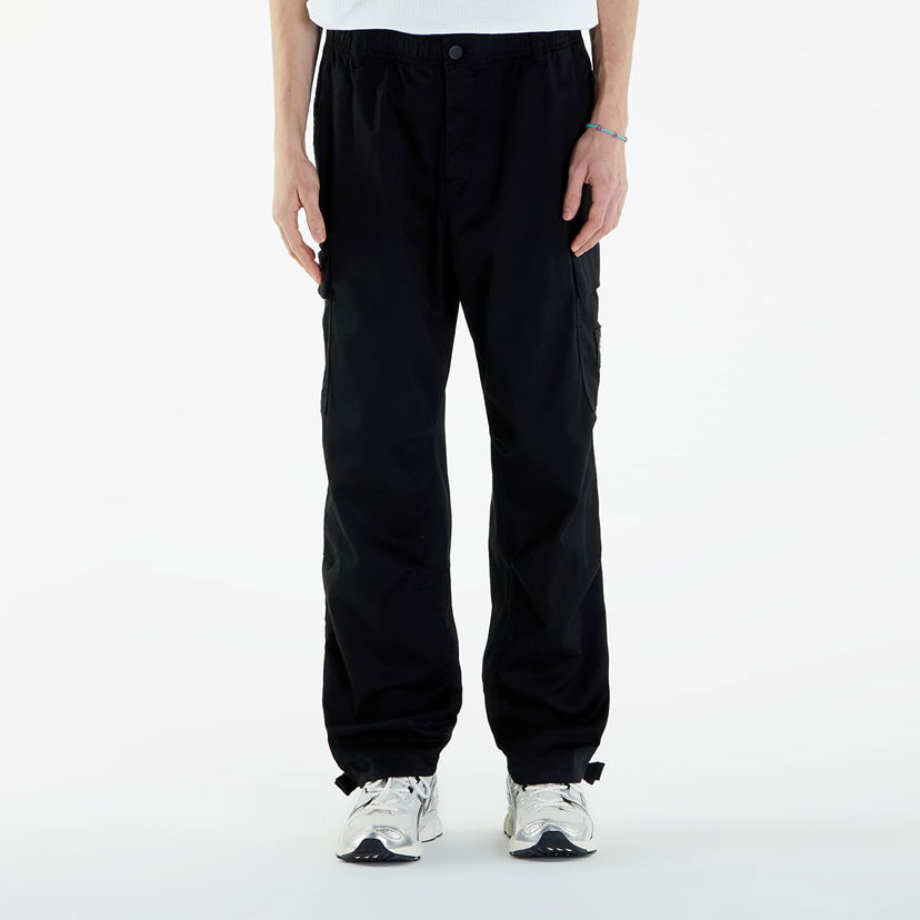 Hlače in kavbojke CALVIN KLEIN cargo pants Jeans Straight Cargo Pant Črna | J30J325116 BEH