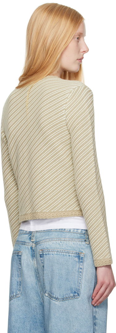 Pleteni pulover rag & bone Rag & Bone Claire Knit Cardigan Bež | WAS25P026SD26, 2