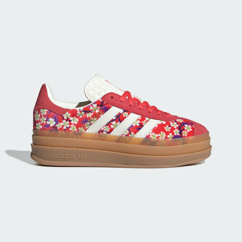 Superge in čevlji adidas Originals Gazelle Bold x Liberty London Rdeča | JP8078
