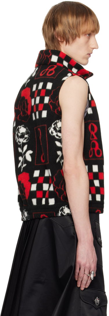 Telovnik Chopova Lowena Print Fleece Vest Črna | 4042M, 2