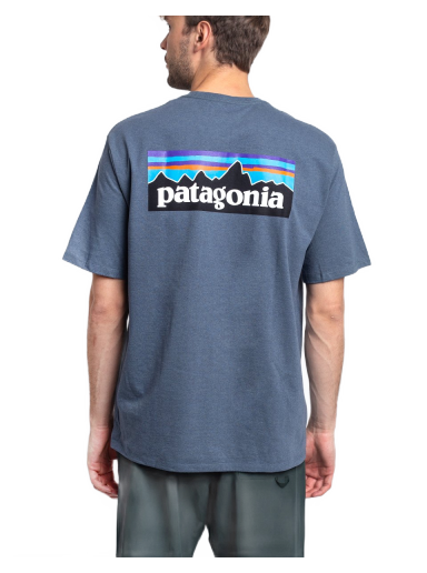 Majica Patagonia P-6 Logo Responsibili-Tee Siva | 38504