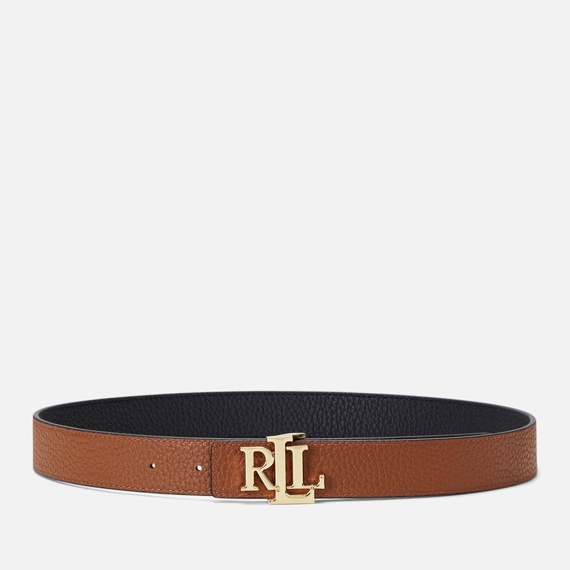 Pasovi Polo by Ralph Lauren Lauren Ralph Lauren Women's Reversible 30 Medium Belt - Black/Lauren Tan - S Rjava | 412912039001