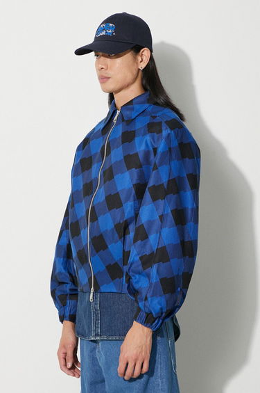 Bomber jakna ADER ERROR Tenit Checkered Jacket Modra | BMADFWJK1001, 3