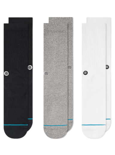 Nogavice Stance Icon Sock - 3 Pack Večbarvna | M556D18ICP-MUL