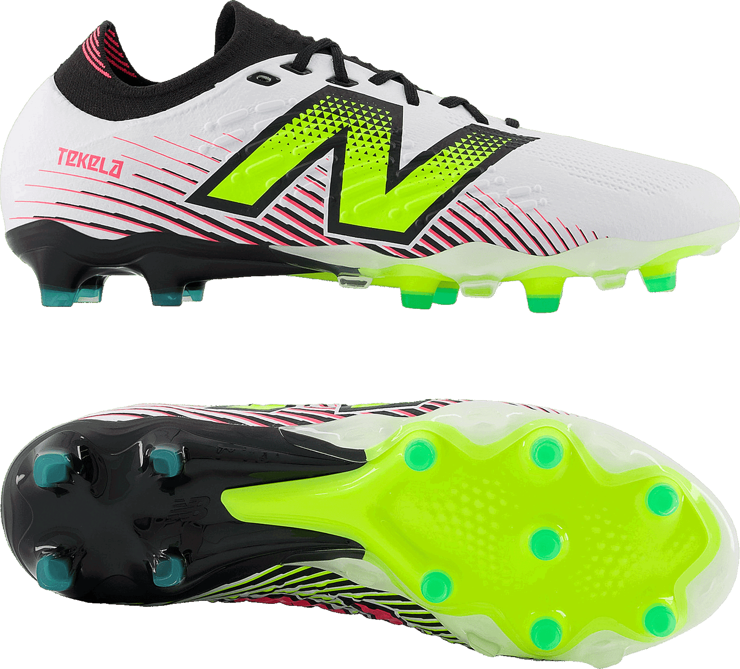Superge in čevlji New Balance Tekela Pro Low Laced FG v4+ Bela | st1flh45, 1