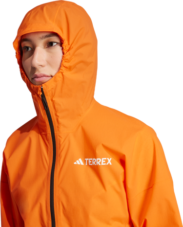 Vetrovka adidas Performance Terrex Xperior 2.5-Layer Light Climaproof Hooded Jacket Oranžna | ka5870, 2