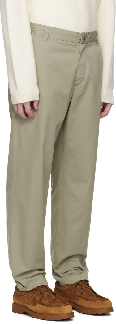 Hlače A.P.C. A.P.C. Lawrence Trousers Zelena | COHKU-H08509, 1