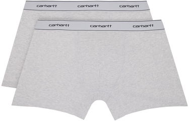 Boksarice Carhartt WIP Two-Pack Boxers Siva | I029375, 0