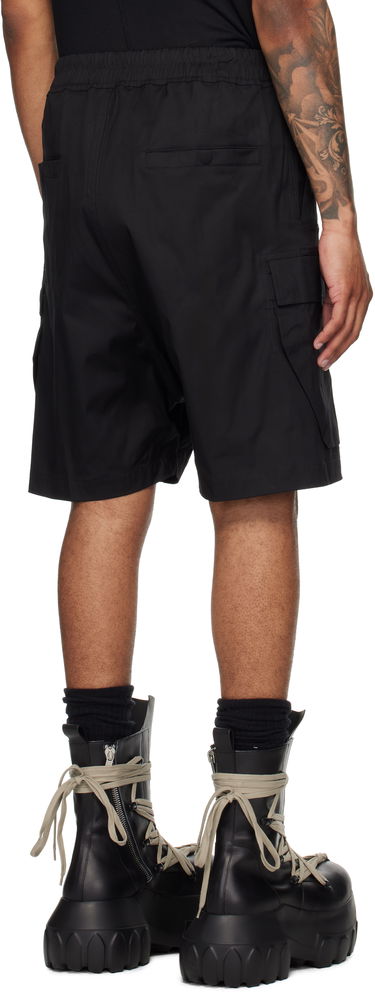 Kratke hlače Rick Owens Rick Owens Concordians Cargobela Shorts Črna | RU02E1360 TE, 2
