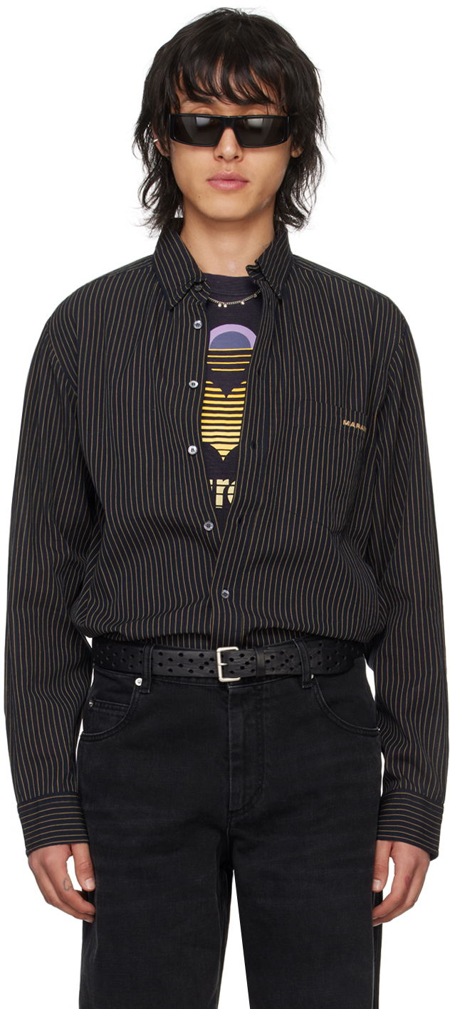 Srajce ISABEL MARANT Jasolo Shirt Črna | 24PCH0041HB-B1I15H