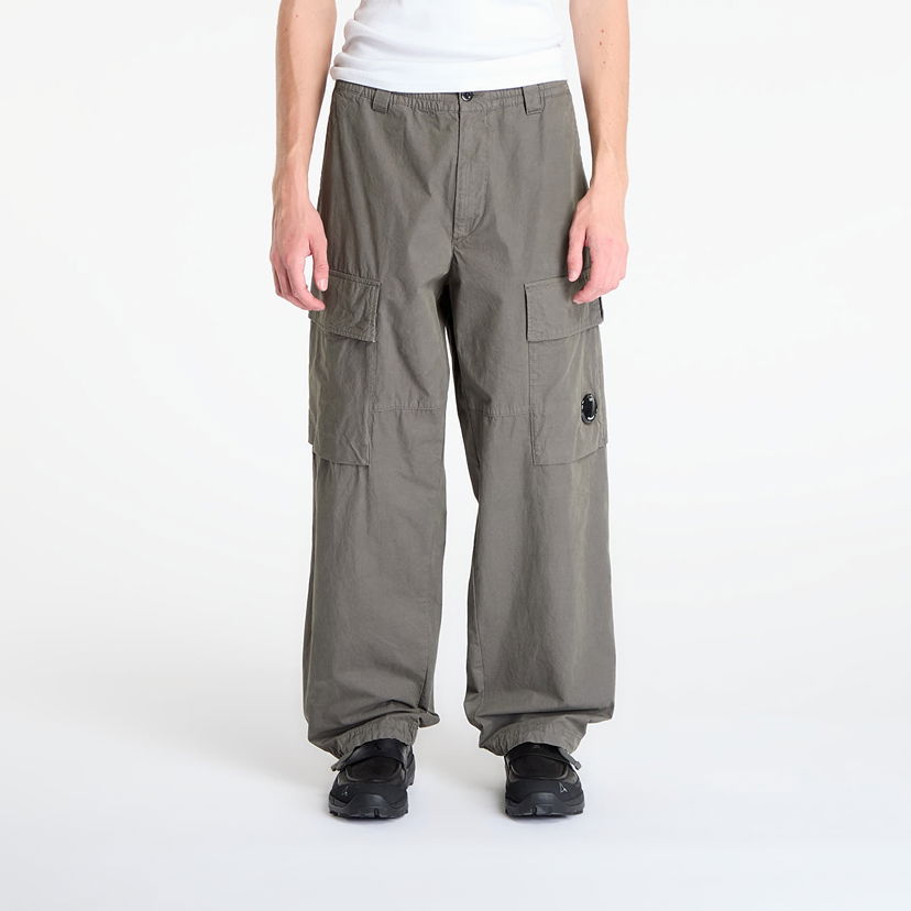 Cargo hlače C.P. Company Microreps Boxy Cargo Pants Gunmetal Siva | 19CMPA066A110324G-921