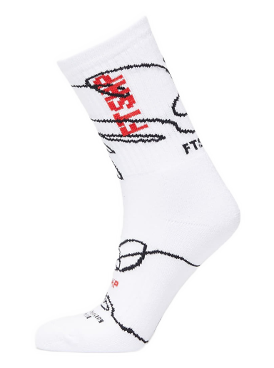 Spodnje perilo in nogavice Footshop The Skateboard Bela | FTSHP_257