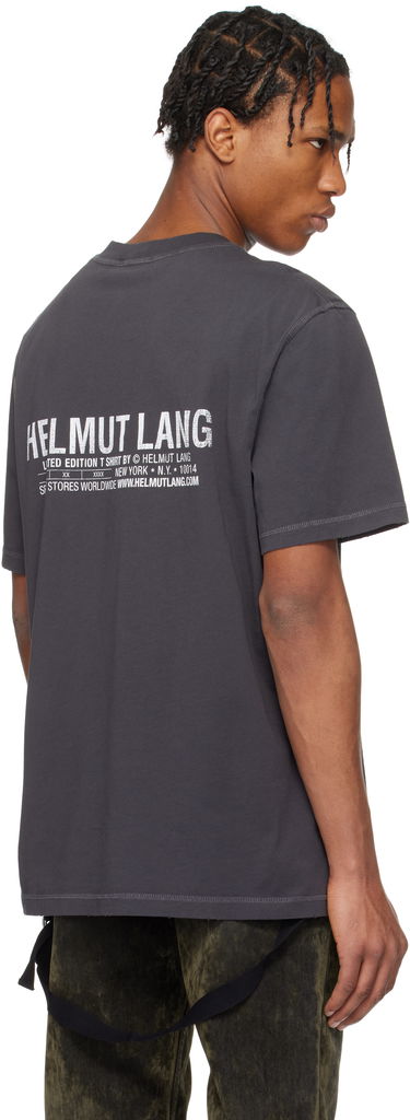 Majica Helmut Lang Helmut Lang 'Meatpacking' T-Shirt Siva | O10HM514, 2