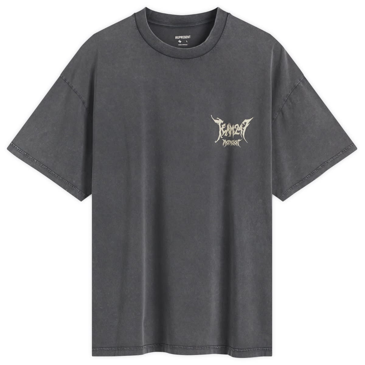 Majica Represent Clo Represent 247 Oversized T-Shirt, Size Large Siva | 247M4146-46, 0