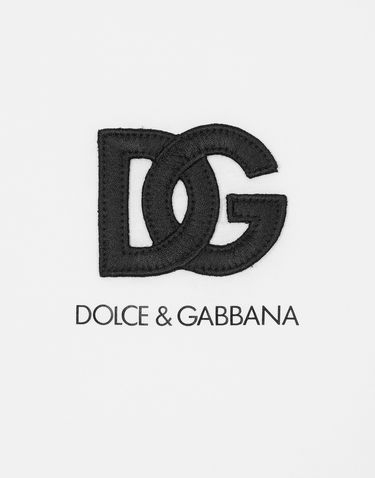 Majica Dolce & Gabbana Short-sleeved T-shirt With Dg Logo Patch Bela | G8PN9ZG7M2FW0800, 3