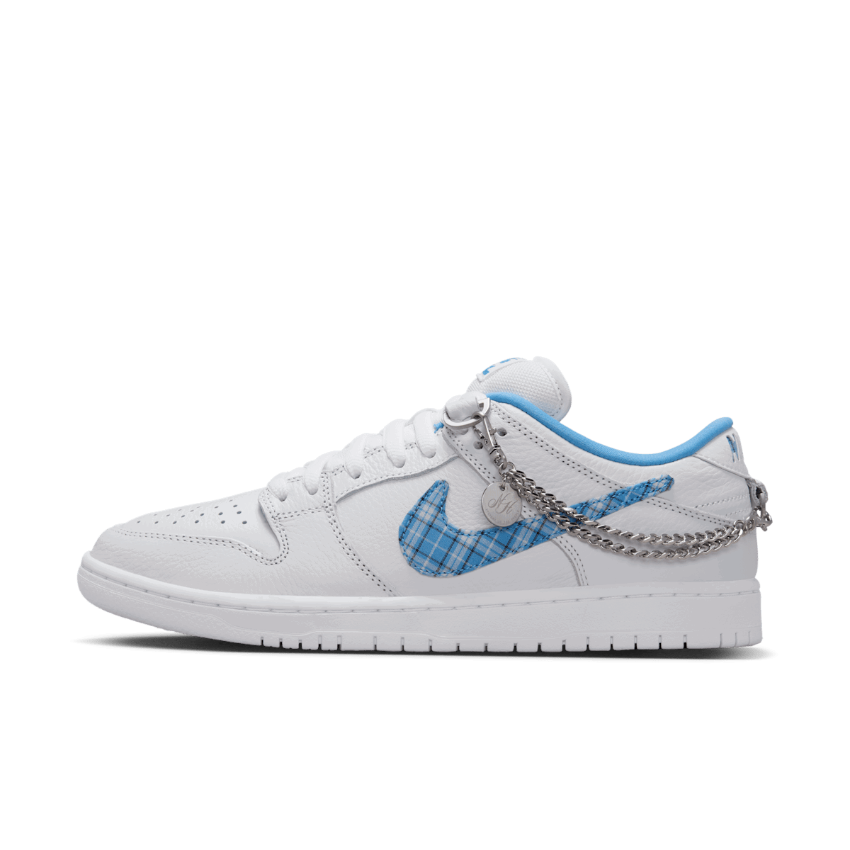 Superge in čevlji Nike SB Nicole Hause x Dunk Low Pro "White & University Blue" Bela | FZ8802-100, 0