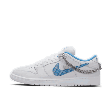 Superge in čevlji Nike SB Nicole Hause x Dunk Low Pro "White & University Blue" Bela | FZ8802-100, 0