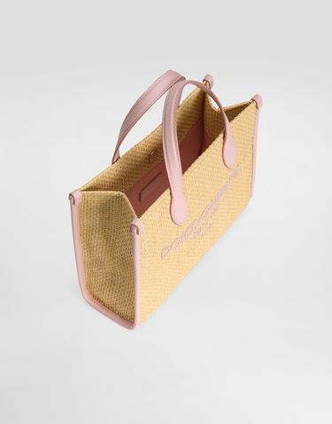 Tote bag Dolce & Gabbana Dolce & Gabbana Straw Tote Bag Bež | EB0252AY3108L851, 3