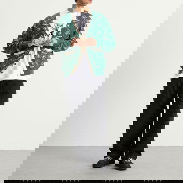 Pleteni pulover BBC IceCream Monogram Knit Cardigan, Size Large Zelena | IC25333-GRN, 4