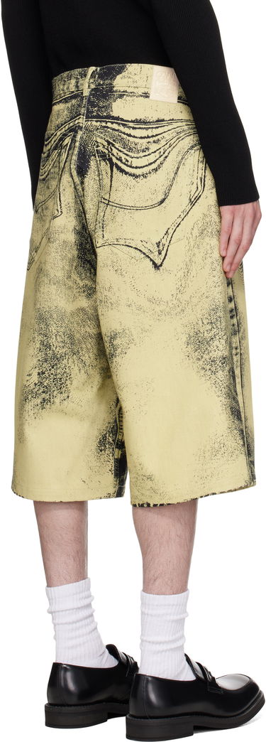 Kratke hlače Camper CAMPERLAB Distorted Denim Shorts Rumena | AU00007-005, 2