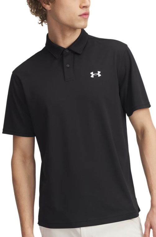 Polo majica Under Armour UA T2G Pique Polo Shirt Črna | 1390123-001
