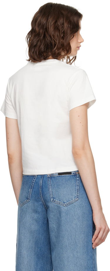 Majica Ksubi Ksubi Leo Shrunken Short Sleeve T-Shirt Bela | WPF25TE002, 2