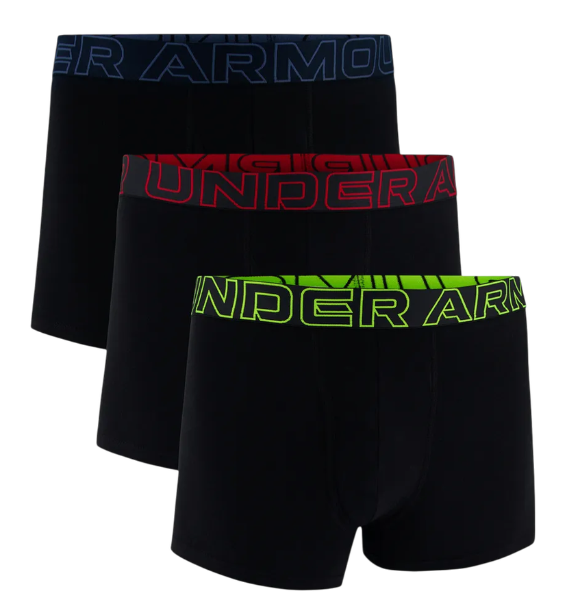 Boksarice Under Armour Under Armour Performance Cotton Boxer Briefs 3-Pack Črna | 1383891-004